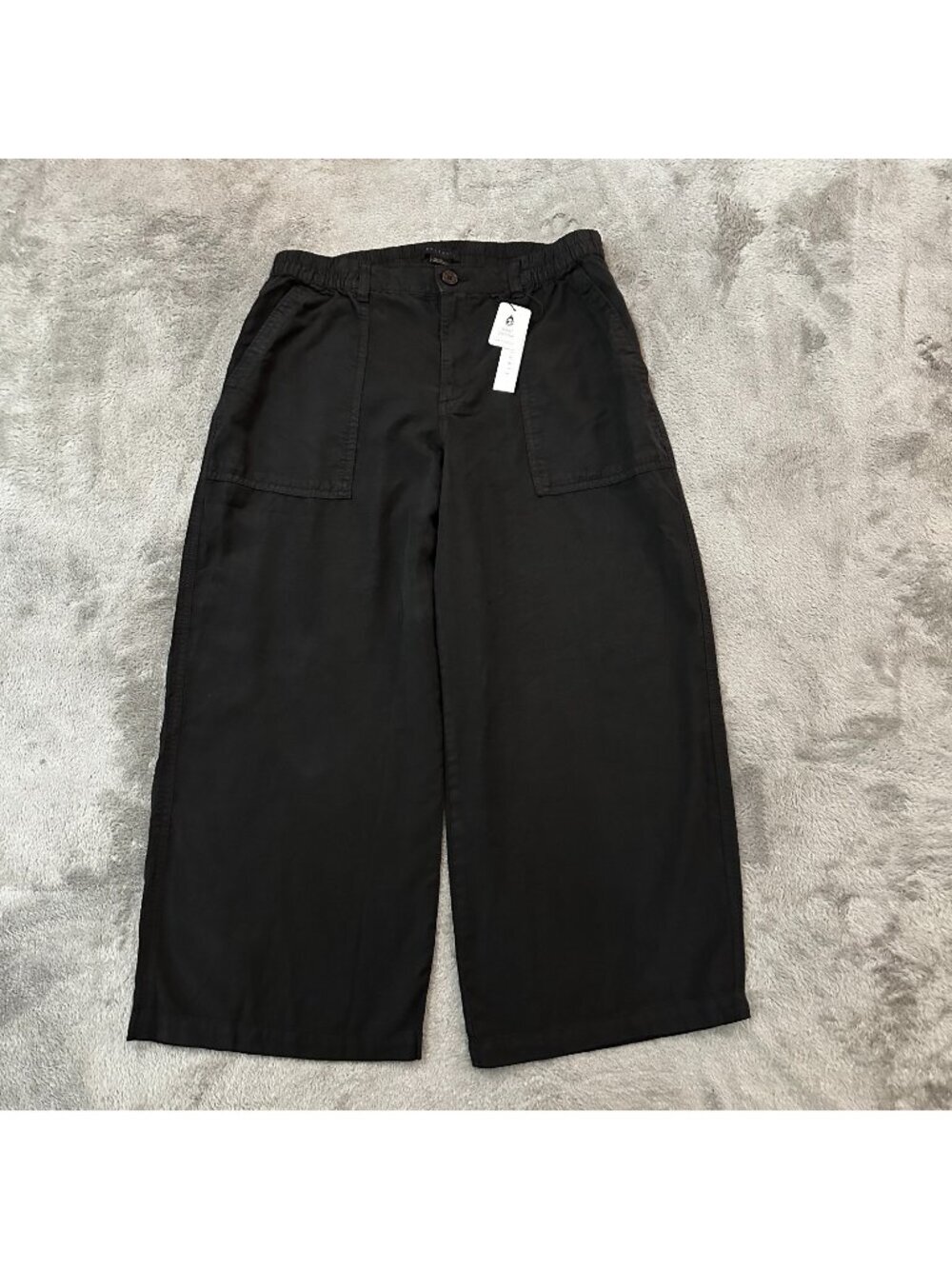 NWT Sanctuary Wanderer Wide Leg Crop Pants Women's LARGE Slacks Trousers